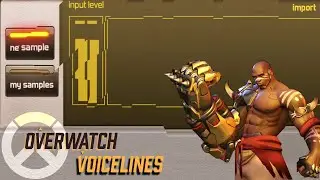 Overwatch Voicelines - GarageBand Sampler