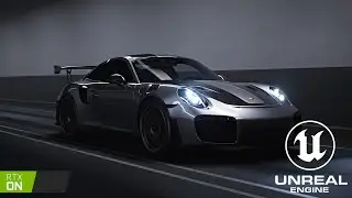 Porsche GT2 RS Weissach - Unreal Engine 4 RTX Cinematic
