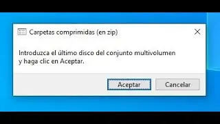 Eliminar mensaje: Introduzca el último disco del conjunto multivolumen y haga click en Aceptar.