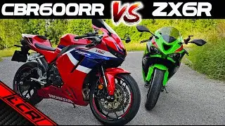 The BEST 600 Screamer!!  |  Honda CBR600RR vs Kawasaki ZX6R