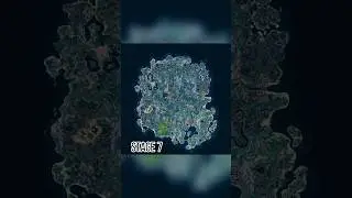 chapter 4 season 2 but the mega biome is slowly taking over the map | fortnite map concept