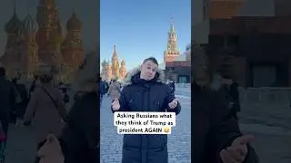 I asked Russians what they think of Trump 😂