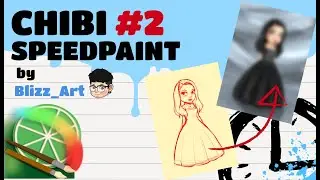 CHIBI #2 Speedpaint Paint Tool Sai