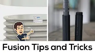 3D Print THREADS and CURVED TEXT with Fusion 360