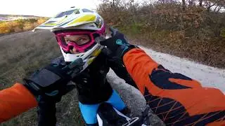 Сисек НЕТ, Чуфут-Кале. Girls enduro Crimea