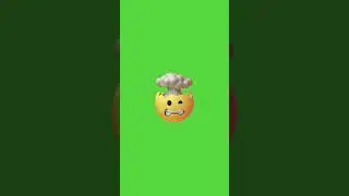 Angry emoji green screen 
