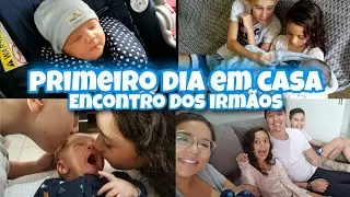 Primeiro dia em casa | Encontro com os irmãos mais velhos