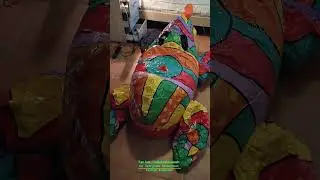 inflatable Rhino Bestway pop art with sph