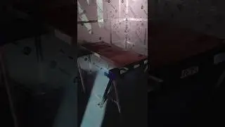 Такого ты никогда не видел! Полок из козлов и подмостей 