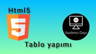 HTML-8 Tablo yapımı (table,tr,td,th,border,colspan,rowspan)