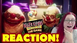 Killer Klowns from Outer Space The Game Trailer REACTION!