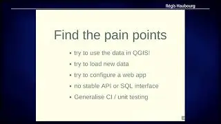 FOSS4G 2022 | How to deal with a massive geographic database when surrounded by datascientists ?
