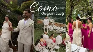 COMO DÜĞÜN VLOG👰🏼‍♀️ | düğün günü neler yaşandı, hazırlık ve çekimler, 21 kişi 3 gün, part 2