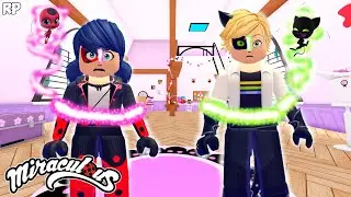 LADYBUG AND CAT NOIR REVEAL IDENTITY NO MIRACULOUS RP - MIRACULOUS ROBLOX!