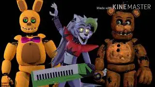 spring bonny and roxane and witered Freddy sing fnaf song