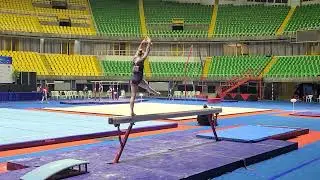 Kieryn Finnell 2024 PAC RIMS Beam Champion
