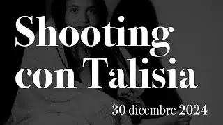 Shooting di ritratto con Talisia: backstage