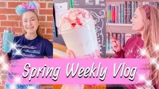 Spring Weekly Vlog | Book Shopping, Disney Pins, and Daily Adventures in Lockdown 3.0