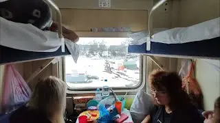 Поездка Мариуполь-Питер Часть 1 Двухэтажный поезд 🚂💘