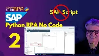 AUTOMAÇÃO SAP COM PYTHON RPA NO CODE