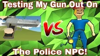 City of Chaos - Testing My Gun Out On The Police NPC!