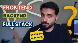 Frontend vs Backend vs Full Stack Development | What to Choose in 2022 | Salary 🔥