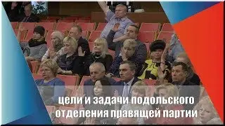 Цели и задачи местного отделения партии 