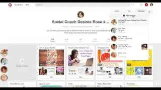 Pinterest Direct Messages