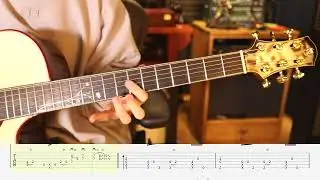 Guitar Tutorial: (Kenshi Yonezu) LADY - Sungha Jung Tabs | Fingerstyle Tabs