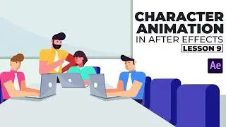 2D Corporate Explainer Animation Course || Character Animation using Duik Angela || Lesson 9