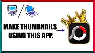 How to make thumbnails for youtube videos ||How to make thumbnails on photoscape x||2024