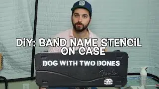 How to Stencil Your Guitar Case