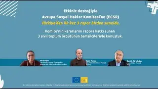 #BaykuşSoruyor Avrupa Sosyal Haklar Komitesi'ne (ECSR) rapor sunanlar yanıtlıyor
