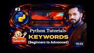 Keywords in Python ll Python Tutorials for beginners to advanced ll Python Keywords ll learn python