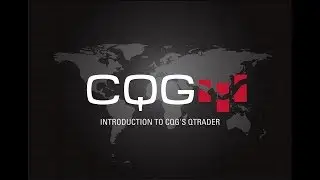 Introduction to CQG's QTrader