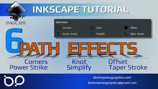 EDIT/TOOLS Path Effects In INKSCAPE