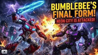  Epic Neon City Battle Ends in Massive Explosion!⚡(Cinematic Movie)