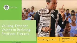 Valuing Teacher Voices in Building Resilient Futures