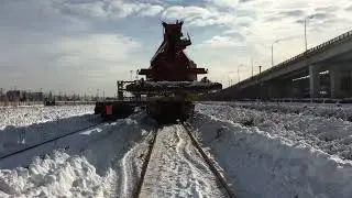 Демонтаж стрелочного перевода