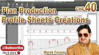 Plan Production and Profile Sheets Creations  In Autodesk Civil 3D |Creating Drawing Template| CH#40