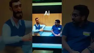 art of AI , nice experience. Amazing tool. #artificialintelligence #wonderdynamics #3dcharacter