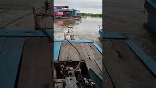 cambodia homemade boat