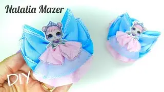 Бантики👑Принцесса в пышной юбке👑Amazing BOW Making/DIY Natalia Mazer