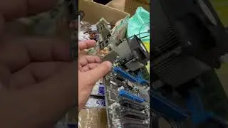 Сборка ПК - что сгорело на этой материнской плате ?