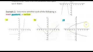 4.1 - Linear, Quadratic, or Neither