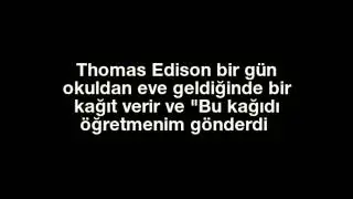 Thomas Edison Ve Annesi