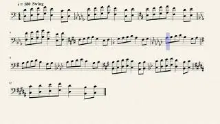 THE LICK IN 12 KEYS (Bass CLEF)