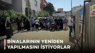 İETT otobüsünün çarptığı bina yıkıldı, sakinleri eylem yaptı