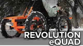 DITCH YOUR CAR. GET A REVOLUTION eQUAD! | Made in USA by Utah Trikes