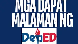 MGA DAPAT MALAMAN AT MAUNAWAAN NG LAHAT NG DEPED EMPLOYEES